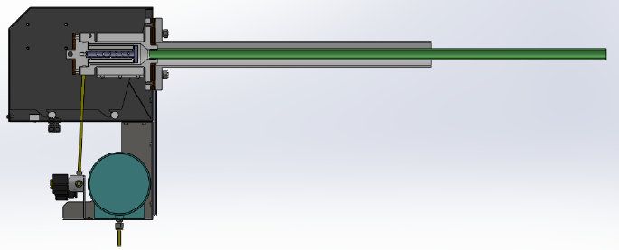 取樣單元 取樣探頭裝置是具有電加熱伴熱功能，能自行加熱并實施溫控的采樣裝置。該裝置適用于高溫、高粉塵濃度的SCR/SNCR裝置入口和出口樣氣的連續(xù)采集。
